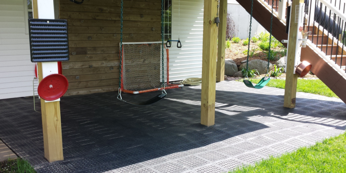 rubber deck tiles