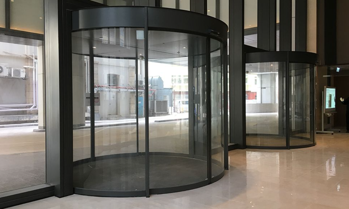 automatic curved doors