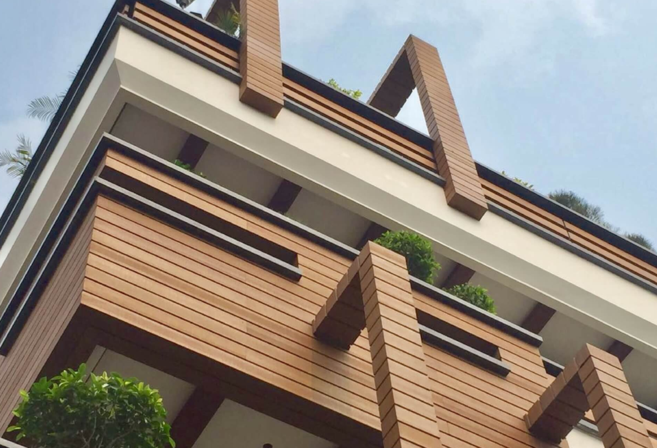 wood-look cladding