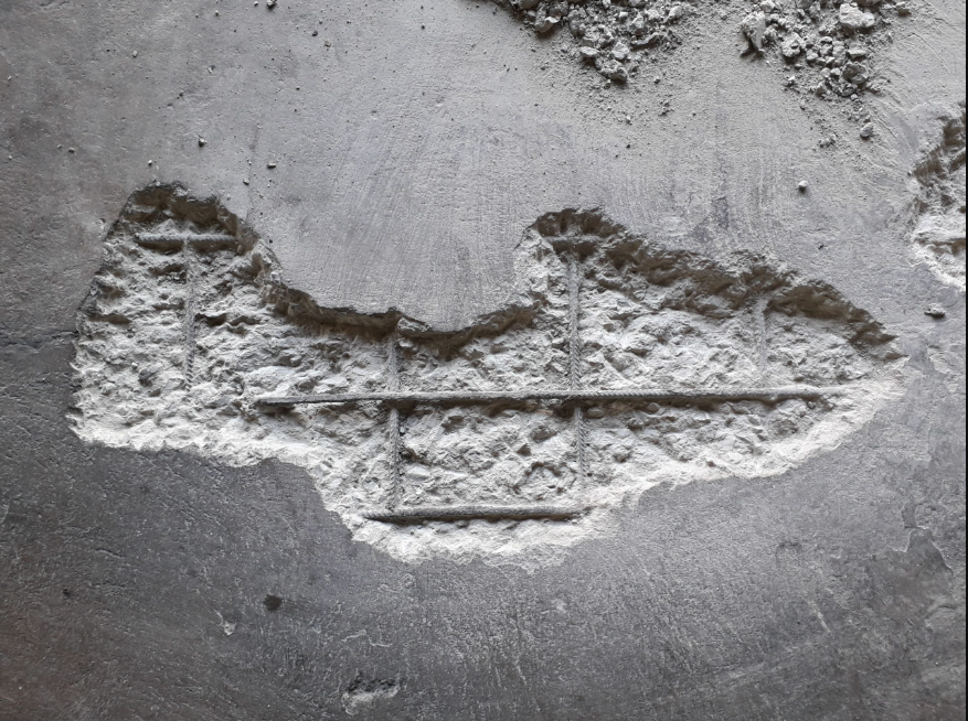 Spalling Concrete