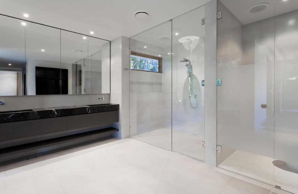 Frameless shower glass in NZ