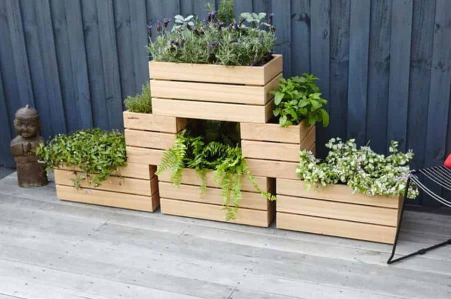 outdoor planter boxes