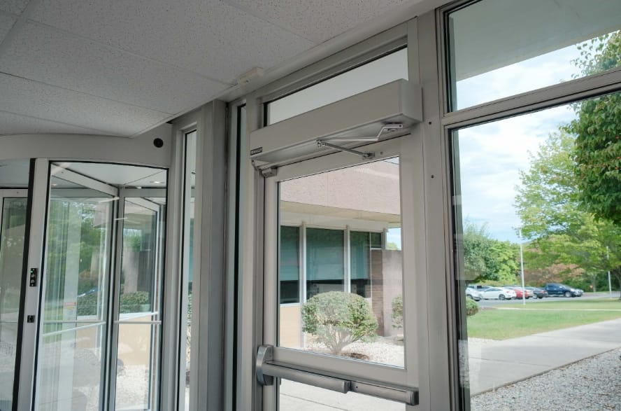 automatic swing doors