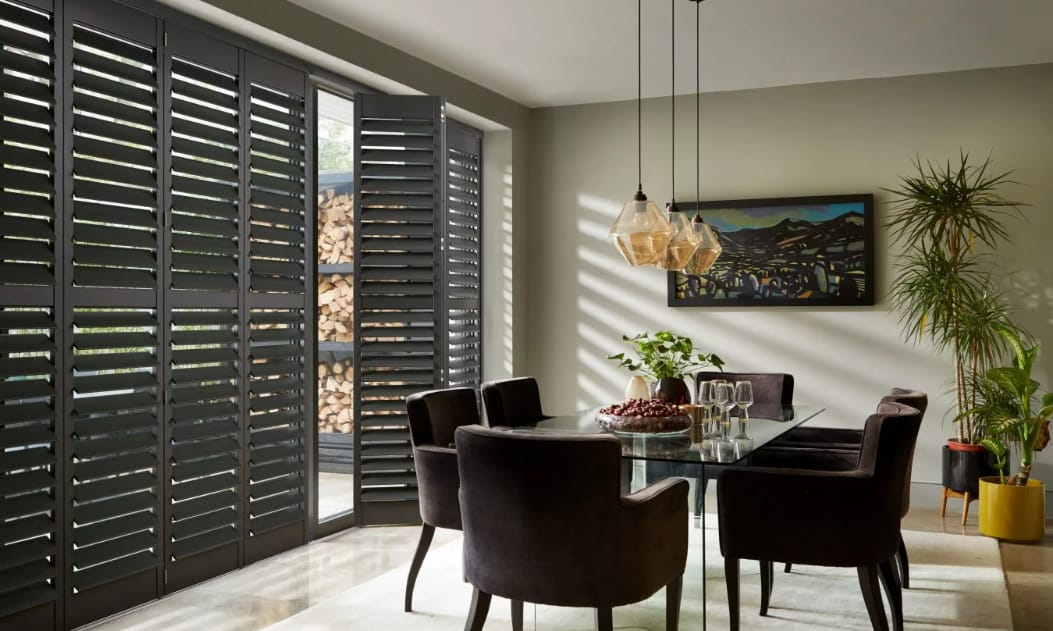 wooden plantation shutters