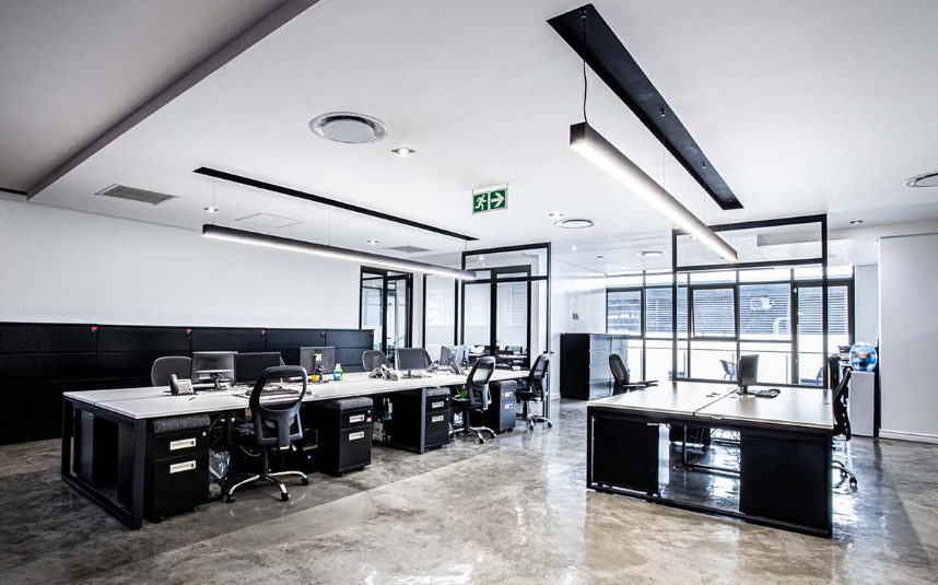 Office space design in Johannesburg