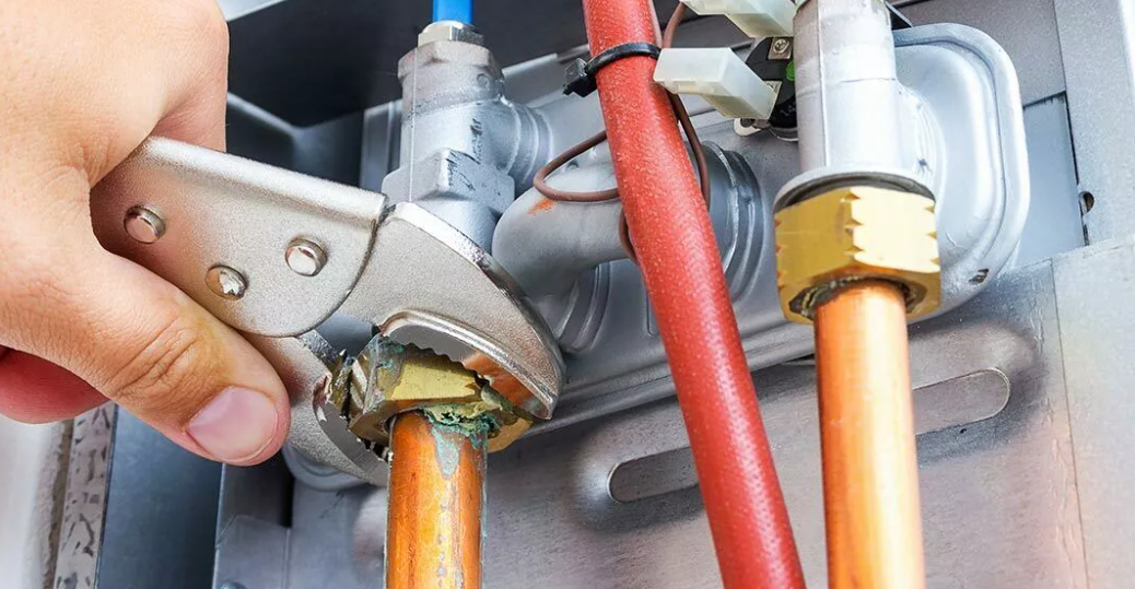 gas fitting plumber