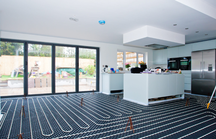 underfloor heating