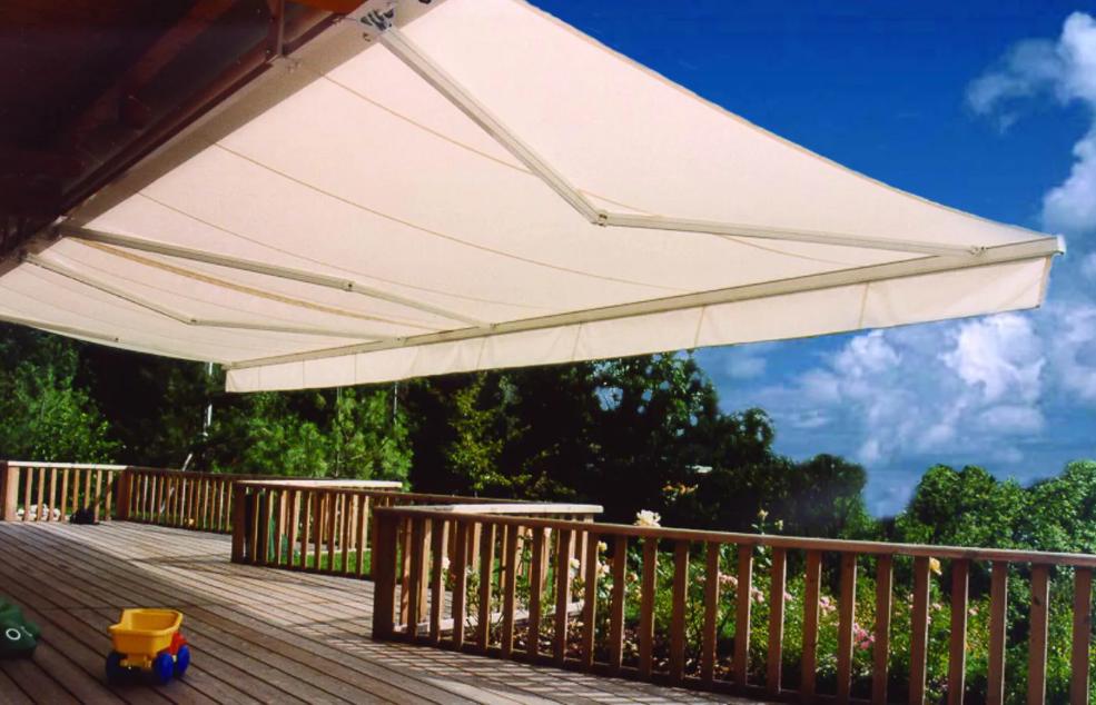 folding arm awning